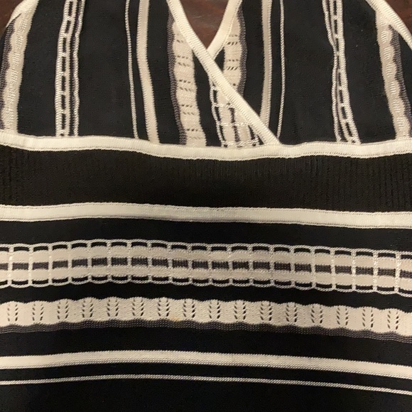 Guess pointelle knit halter dress. - Picture 5 of 7